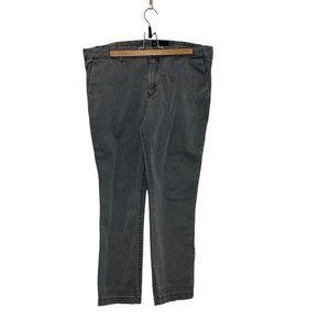 Gap Capri Pants Stone Wash Grey